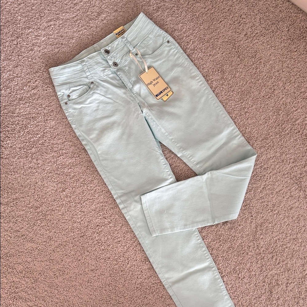 Blue Spice Women's Mint Skinny Jeans